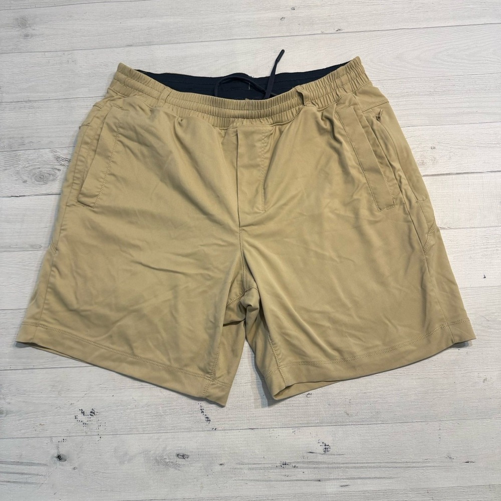 Birddogs Shorts mens Beige Boom Your Boomstick Lined large regular